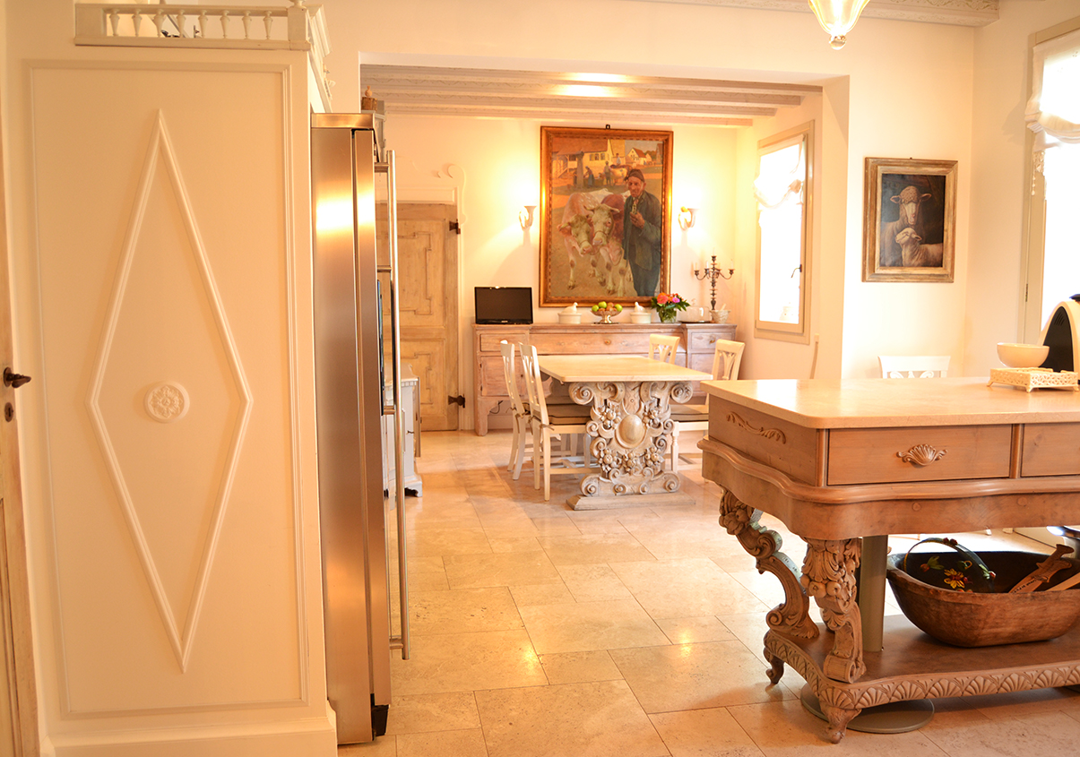 casa rossana sala pranzo e cucina